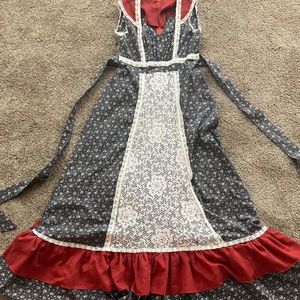 Gunne sax tag fell off sleeve removed dress